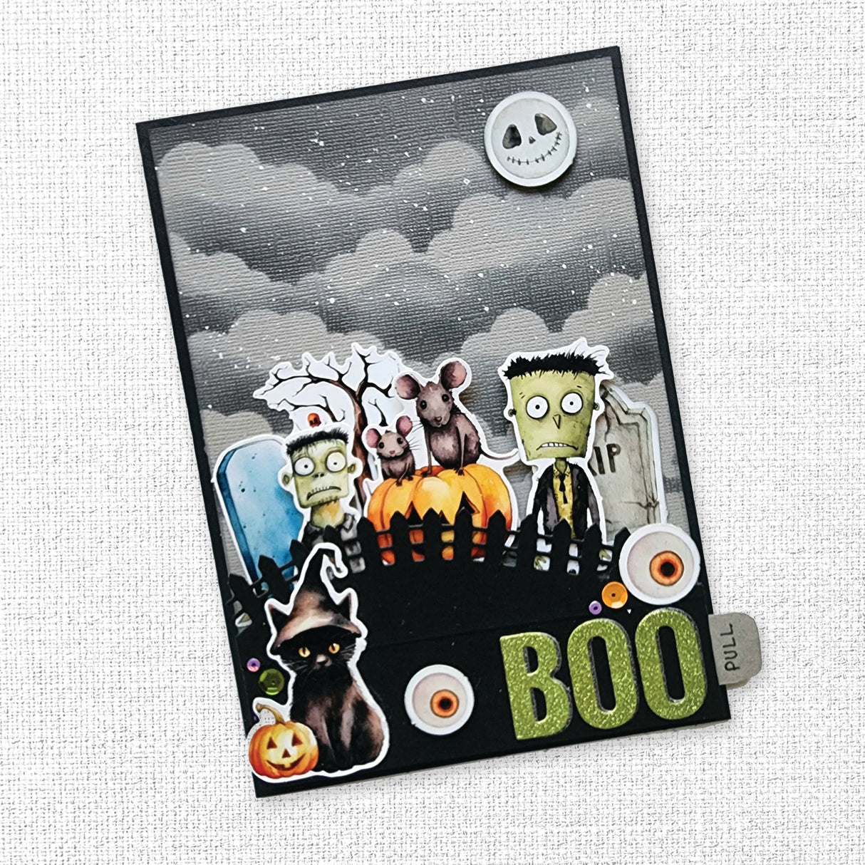 Clouds 6x6" Stencil 18400 - Paper Rose Studio