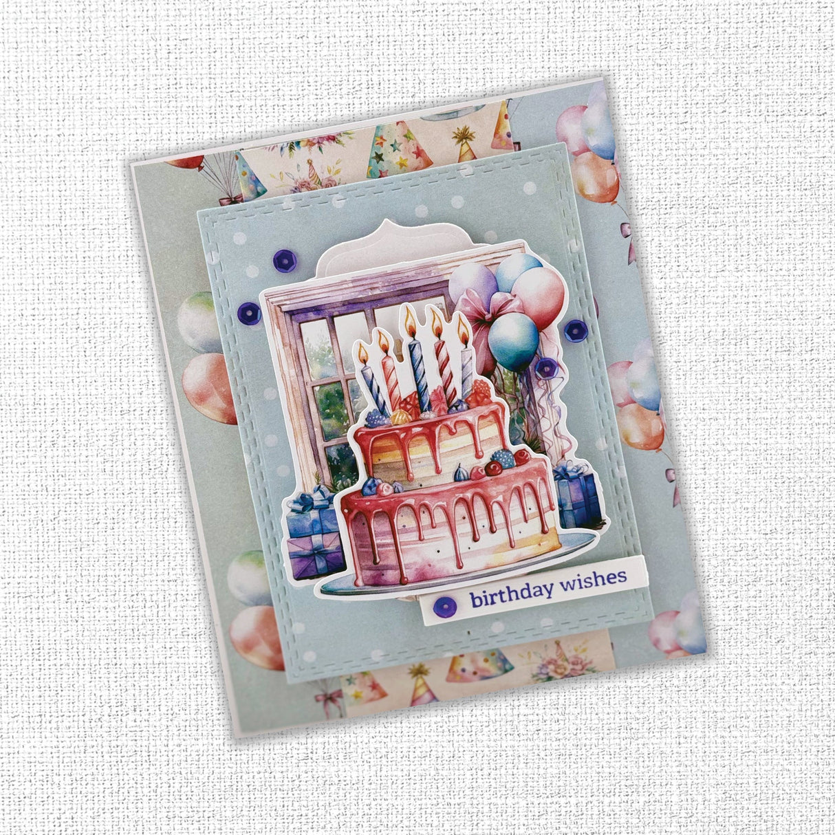 Birthday Fun Embossed Die Cuts 33306 - Paper Rose Studio