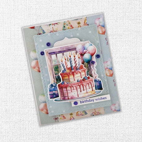 Birthday Fun Embossed Die Cuts 33306 - Paper Rose Studio