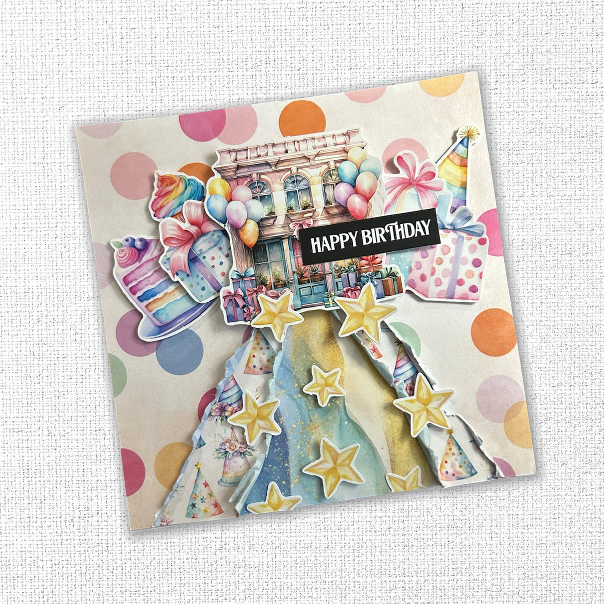 Birthday Fun Embossed Die Cuts 33306 - Paper Rose Studio