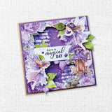 Lavender & Fairies Embossed Die Cuts 33525 - Paper Rose Studio