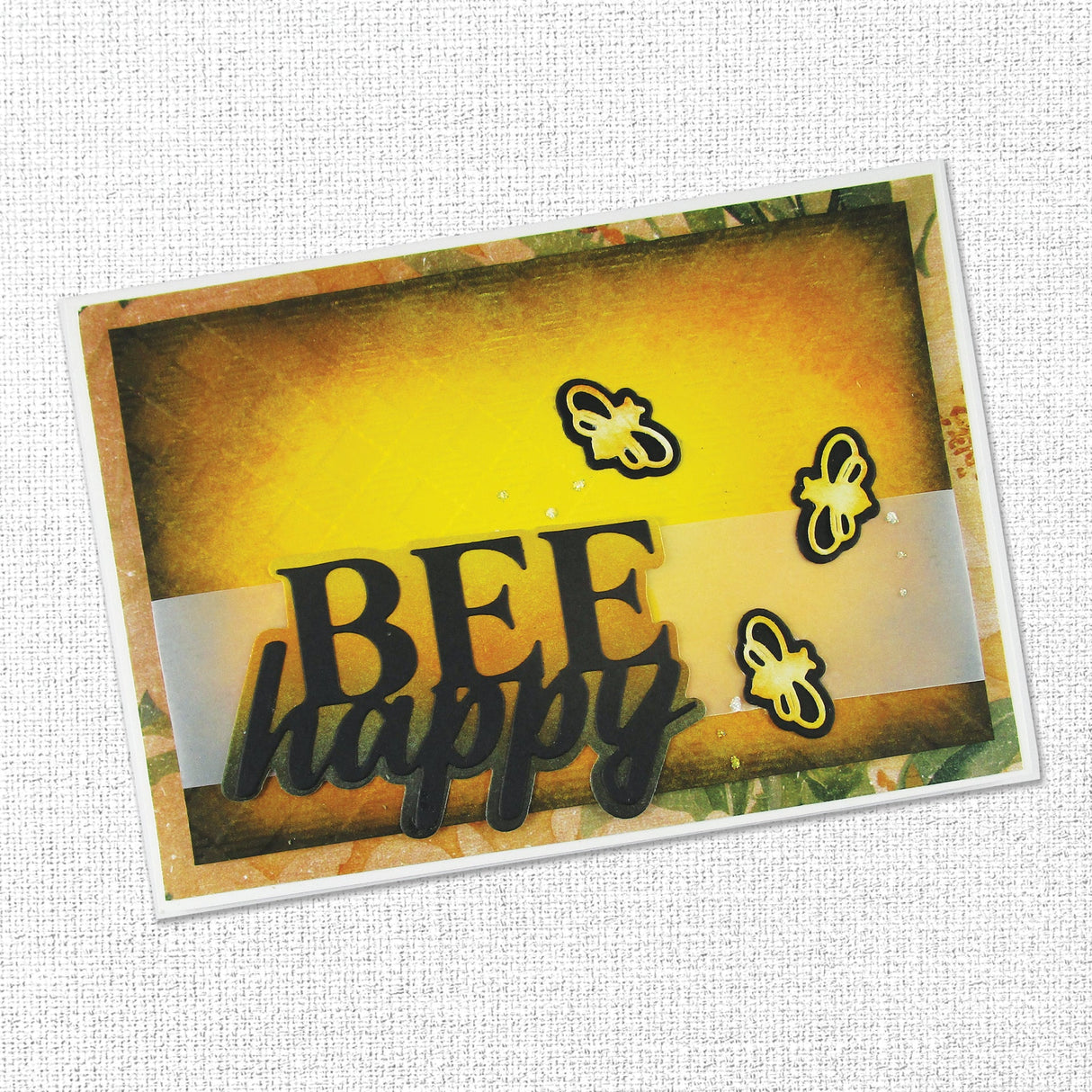 Bee Happy Layered Metal Cutting Die 33936 - Paper Rose Studio