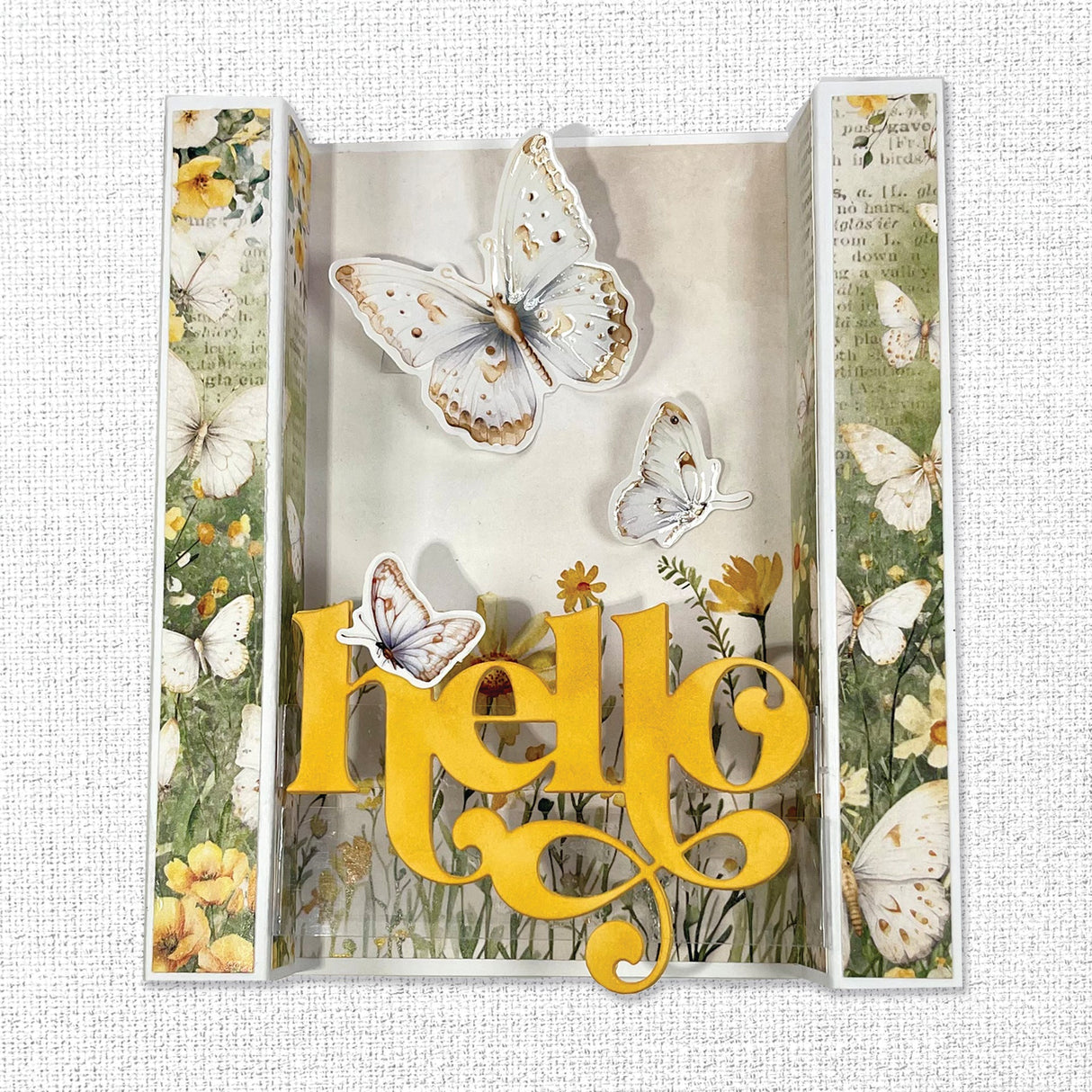Bees & Butterflies Embossed Die Cuts 33585 - Paper Rose Studio