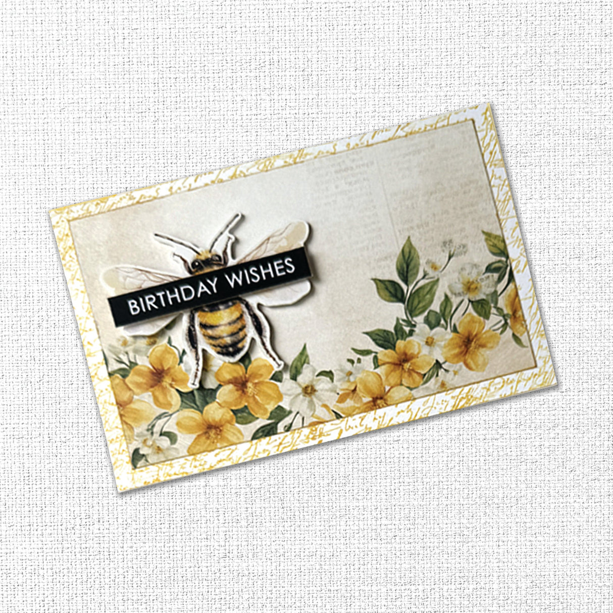 Bees & Butterflies Embossed Die Cuts 33585 - Paper Rose Studio