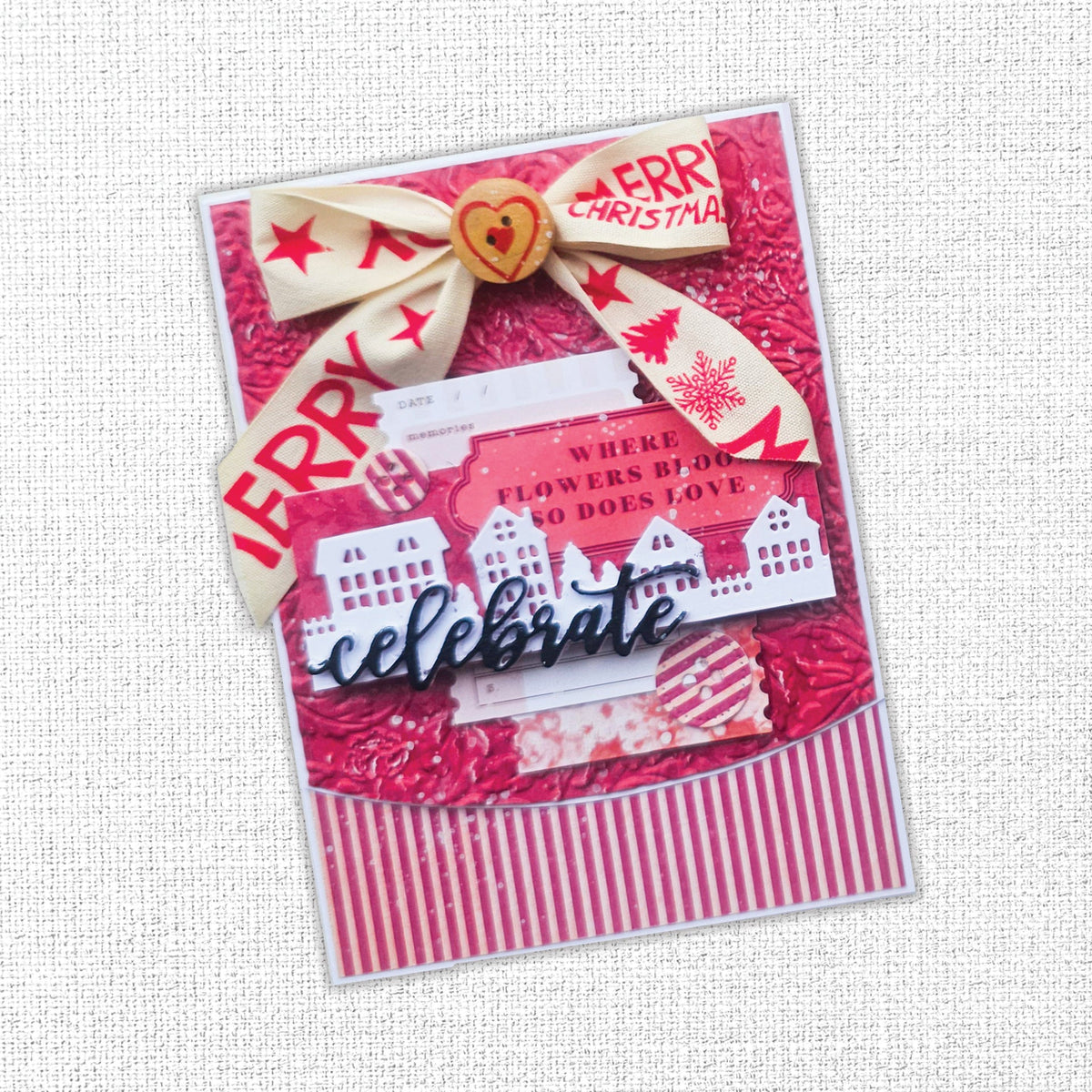 Vintage Rose Tags & Tickets Embossed Die Cuts 33648 - Paper Rose Studio