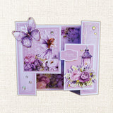 Lavender & Fairies 6x8" Quick Cards Die Cuts 33720 - Paper Rose Studio