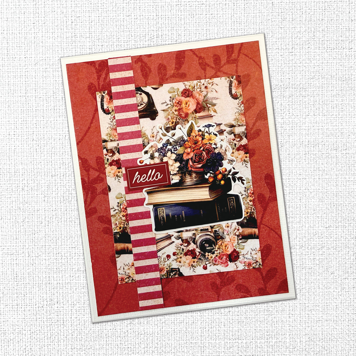 Vintage Rose Embossed Die Cuts 33645