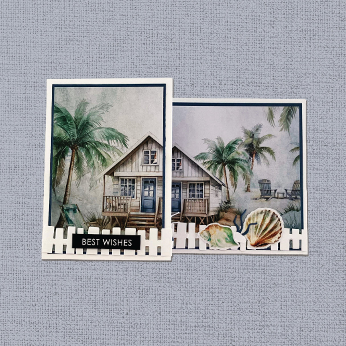 Wood Beach Fence Metal Cutting Die 22768