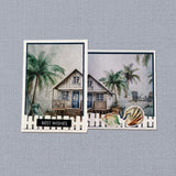 Wood Beach Fence Metal Cutting Die 22768