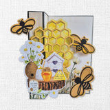 Honeycomb Large Layered Metal Cutting Die 33915 - Paper Rose Studio
