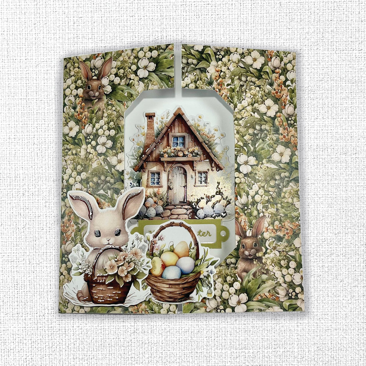Easter Village Embossed Die Cuts 34065 - Paper Rose Studio