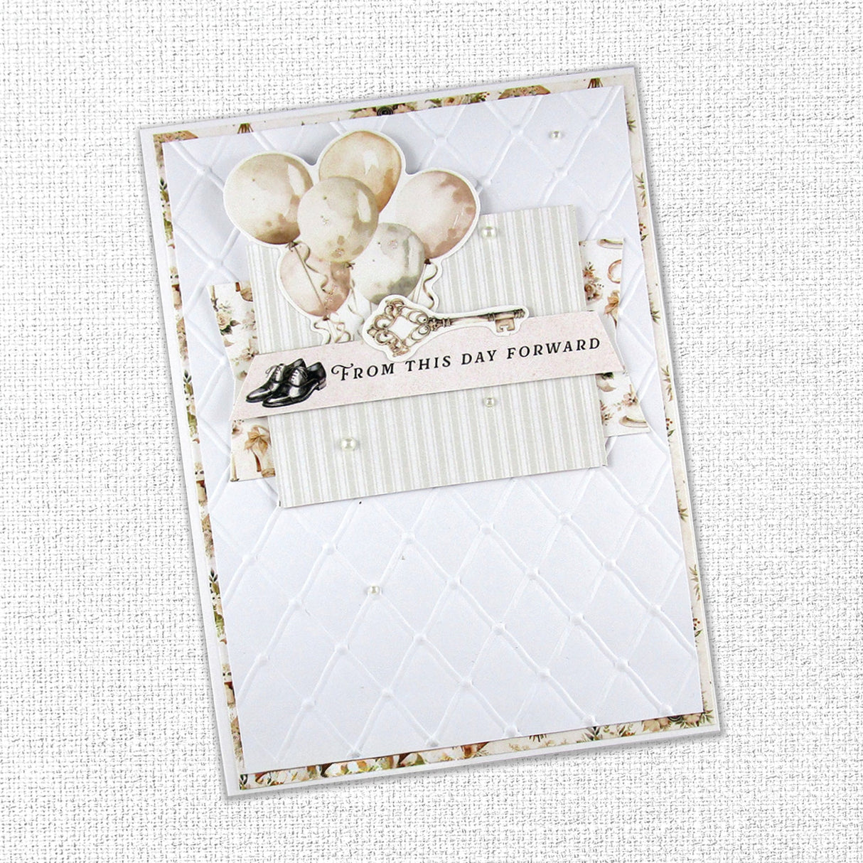 Wedding Joy Embossed Die Cuts 34326 - Paper Rose Studio