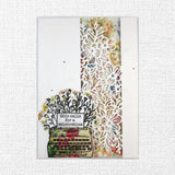 Vintage Floral Phone & Typewriter Clear Stamp 34476 - Paper Rose Studio