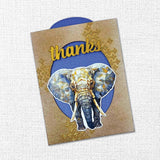 Oval Window Tri Fold White Card Bases - 4.25 x 5.5" - 10 pieces 34596 - Paper Rose Studio