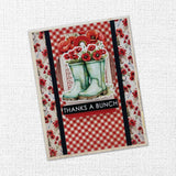 Poppy Garden Embossed Die Cuts 34665 - Paper Rose Studio