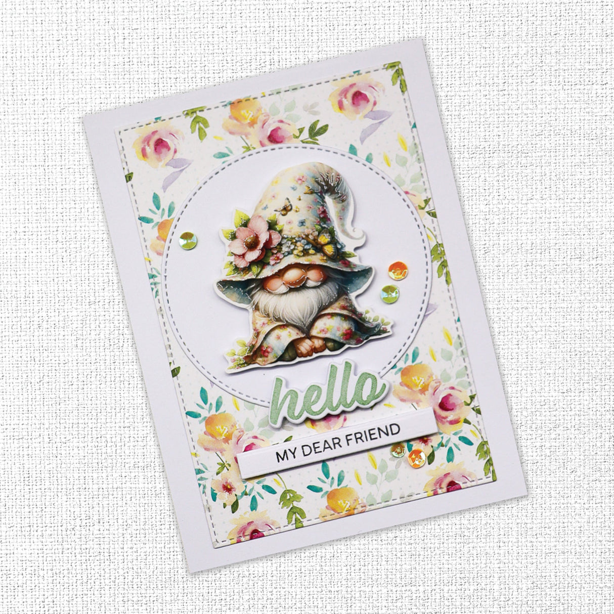 Short Sentiment Strip Metal Cutting Die 34407 - Paper Rose Studio