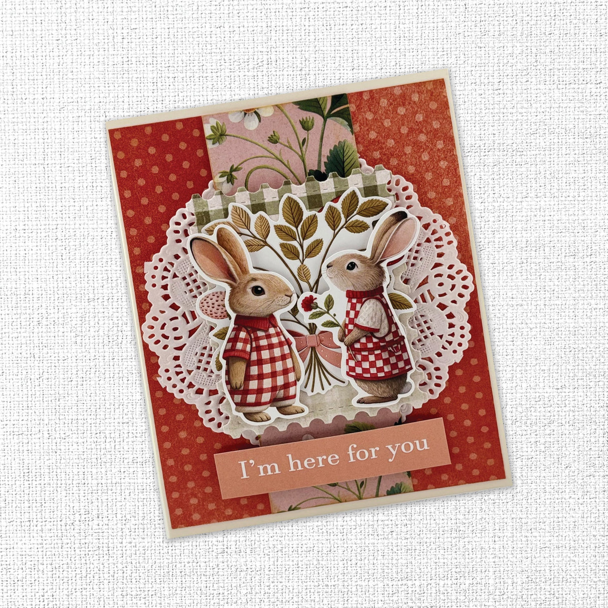 Strawberry Friends Embossed Die Cuts 34905 - Paper Rose Studio