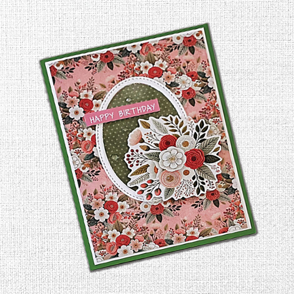 Strawberry Friends Embossed Die Cuts 34905 - Paper Rose Studio