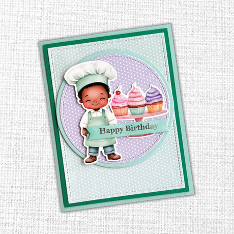 Little Bakers Embossed Die Cuts 35011 - Paper Rose Studio