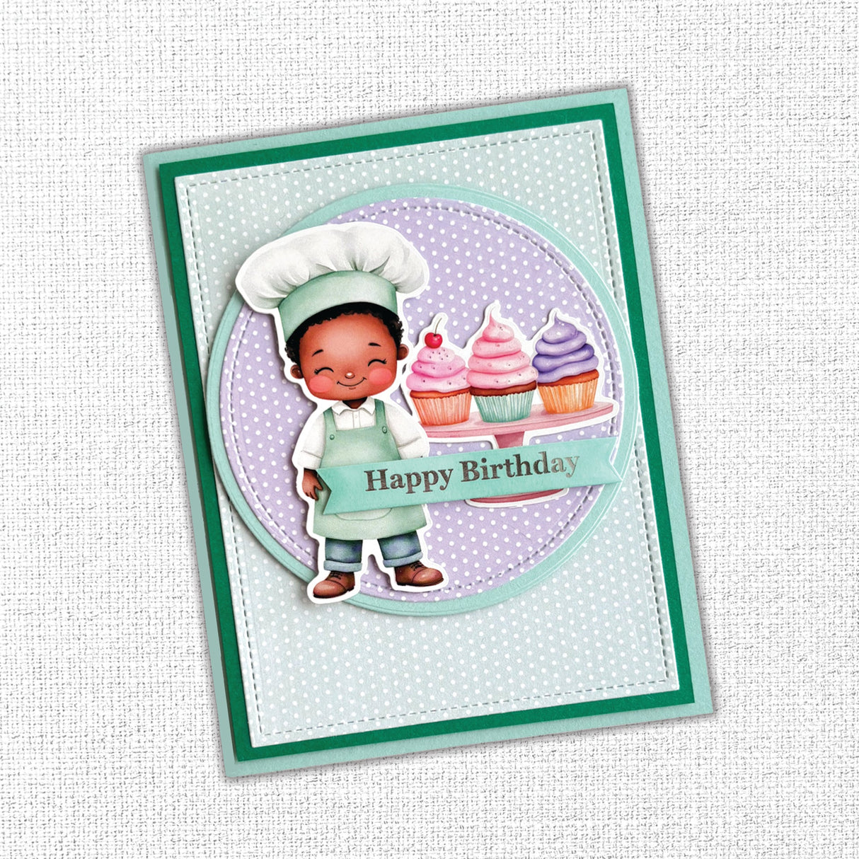 Little Bakers Embossed Die Cuts 35011 - Paper Rose Studio