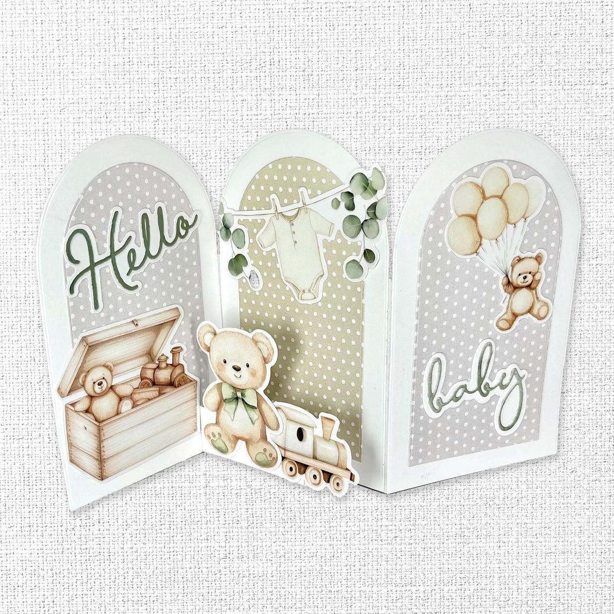 Boho Baby Embossed Die Cuts 35092 - Paper Rose Studio