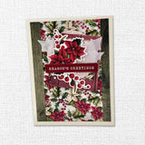Christmas Holly Embossed Die Cuts 35163 - Paper Rose Studio