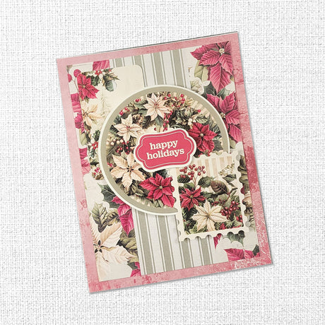 Christmas Holly 6x8" Quick Cards Collection 35172 - Paper Rose Studio
