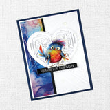 Rainbow Village 6x8" Birds Embossed Die Cuts 35350 - Paper Rose Studio