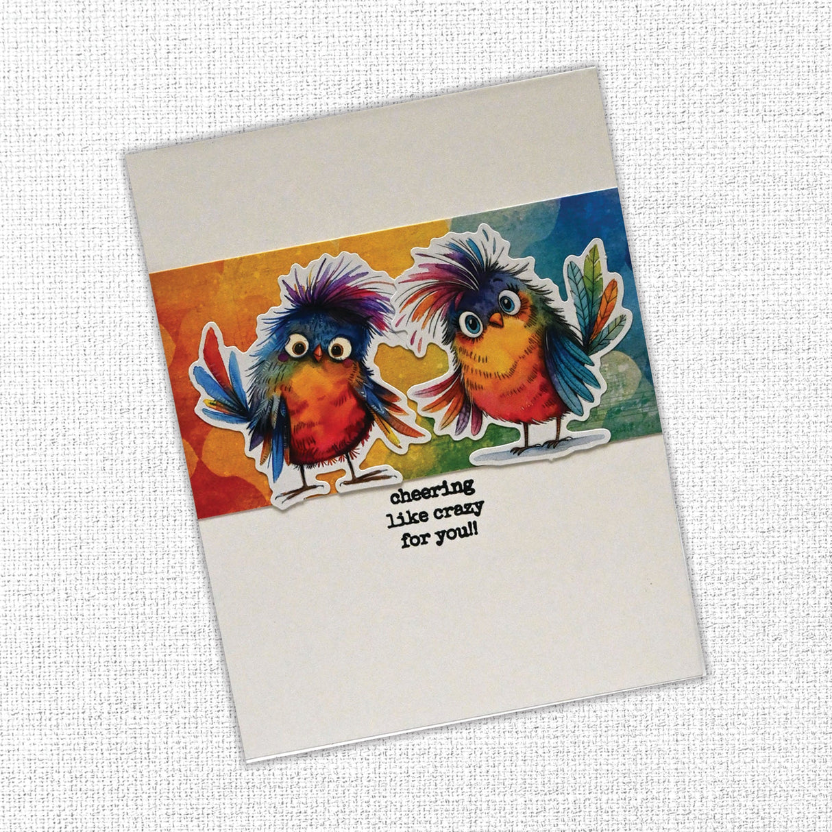 Rainbow Village 6x8" Embossed Die Cuts  35343 - Paper Rose Studio