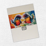 Rainbow Village 6x8" Embossed Die Cuts  35343 - Paper Rose Studio