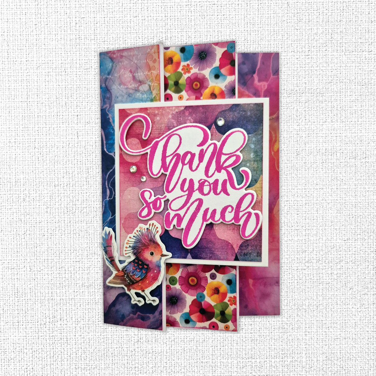 Rainbow Village 6x8" Birds Embossed Die Cuts 35350 - Paper Rose Studio