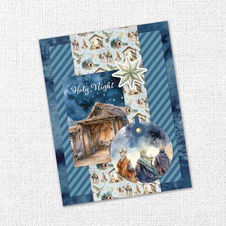 Joy to the World 6x8" Embossed Die Cuts 35524 - Paper Rose Studio