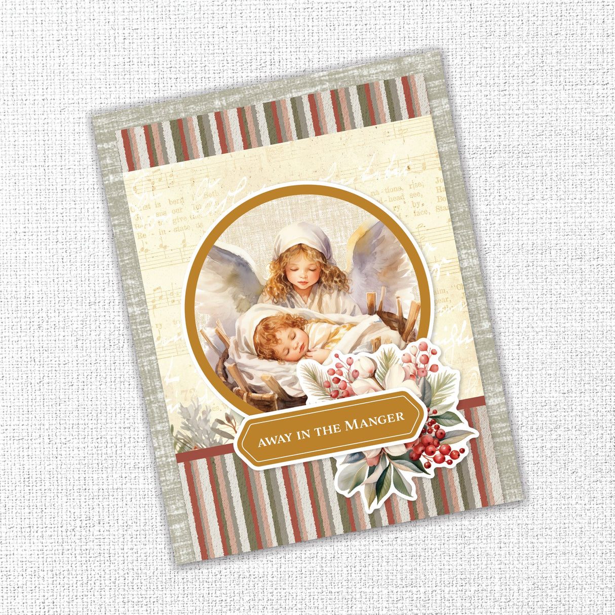 Merry and Bright 6x8" Quick Card Die Cuts 35704 - Paper Rose Studio