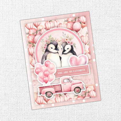 Sweet Valentine 6x8" Cardmaking Pack 36016 - Paper Rose Studio