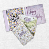 Petals & Pansies 6x8" Layered Sentiments Embossed Die Cuts 36466