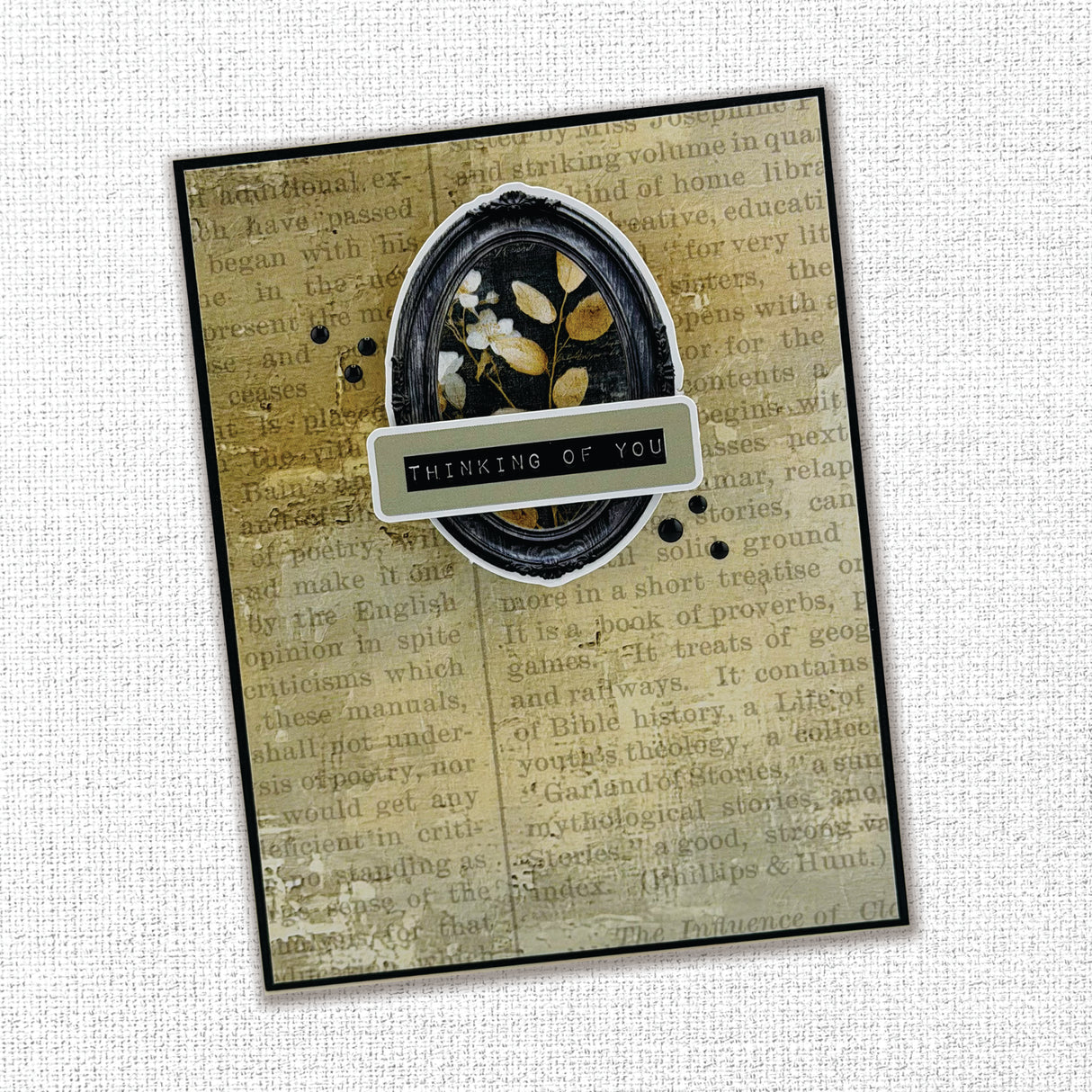 Ink & Ivory 6 x 8" Embossed Die Cuts 36805
