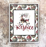 Christmas Wishes 6 x 8" Embossed Die Cuts 37105