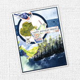 Mountain Trek 1.0 Embossed Die Cuts 29997 - Paper Rose Studio