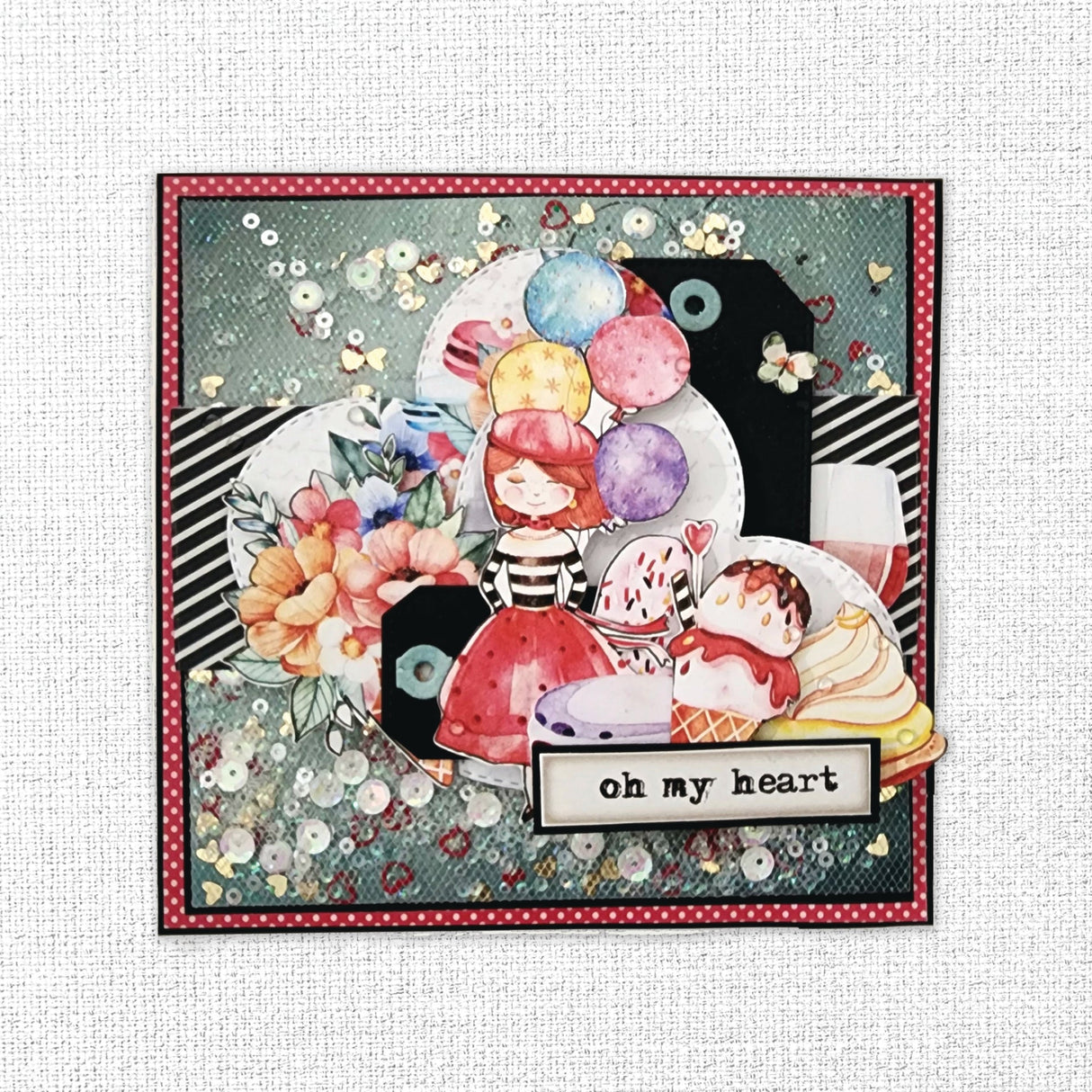 Coffee in Paris Cut Aparts Paper Pack 32301 - Paper Rose Studio