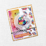 Rainbow Village 6x8" Birds Embossed Die Cuts 35350