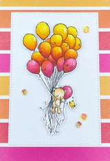 Teddy's Balloons Clear Stamp 30687 - Paper Rose Studio