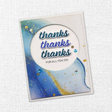 Stacked Sentiments No. 2 Metal Cutting Die Set 34389 - Paper Rose Studio