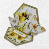 Bees & Butterflies Embossed Die Cuts 33585 - Paper Rose Studio