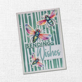 Rainbow Garden Insects Embossed Die Cuts 31575 - Paper Rose Studio