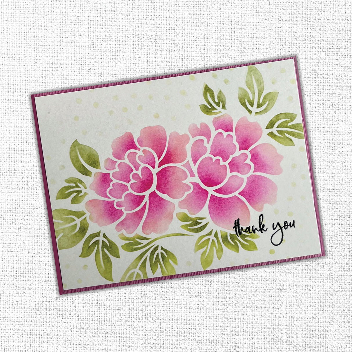 Thank You Metal Cutting Die Set 34404 - Paper Rose Studio