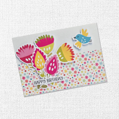 Wishing & Sending Sentiments Metal Cutting Die 34398 - Paper Rose Studio