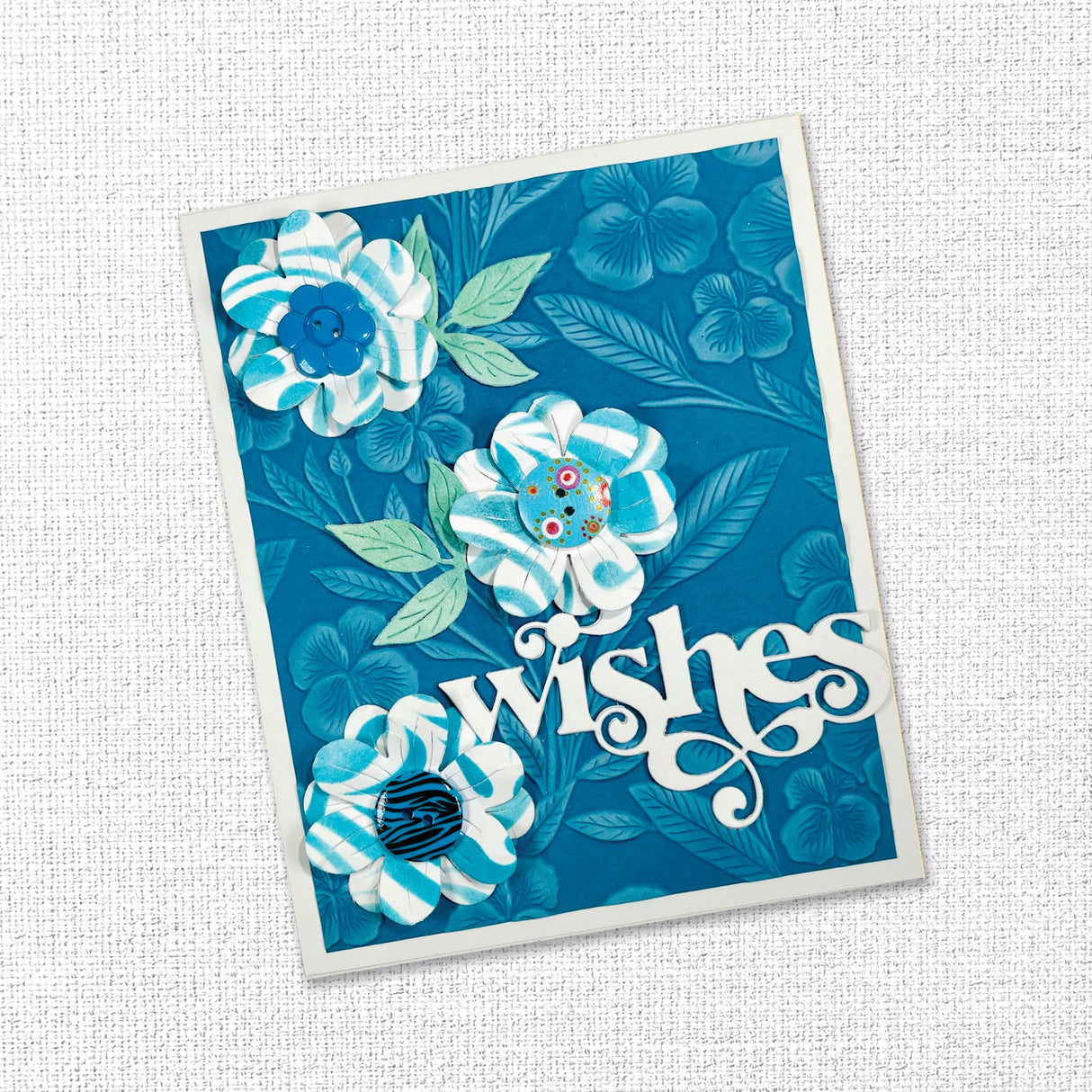 Perfect Pansies 3D Embossing Folder 32946 - Paper Rose Studio