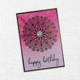 Mandala Card Fronts - Gold Foil 12x12 Paper Collection 29221