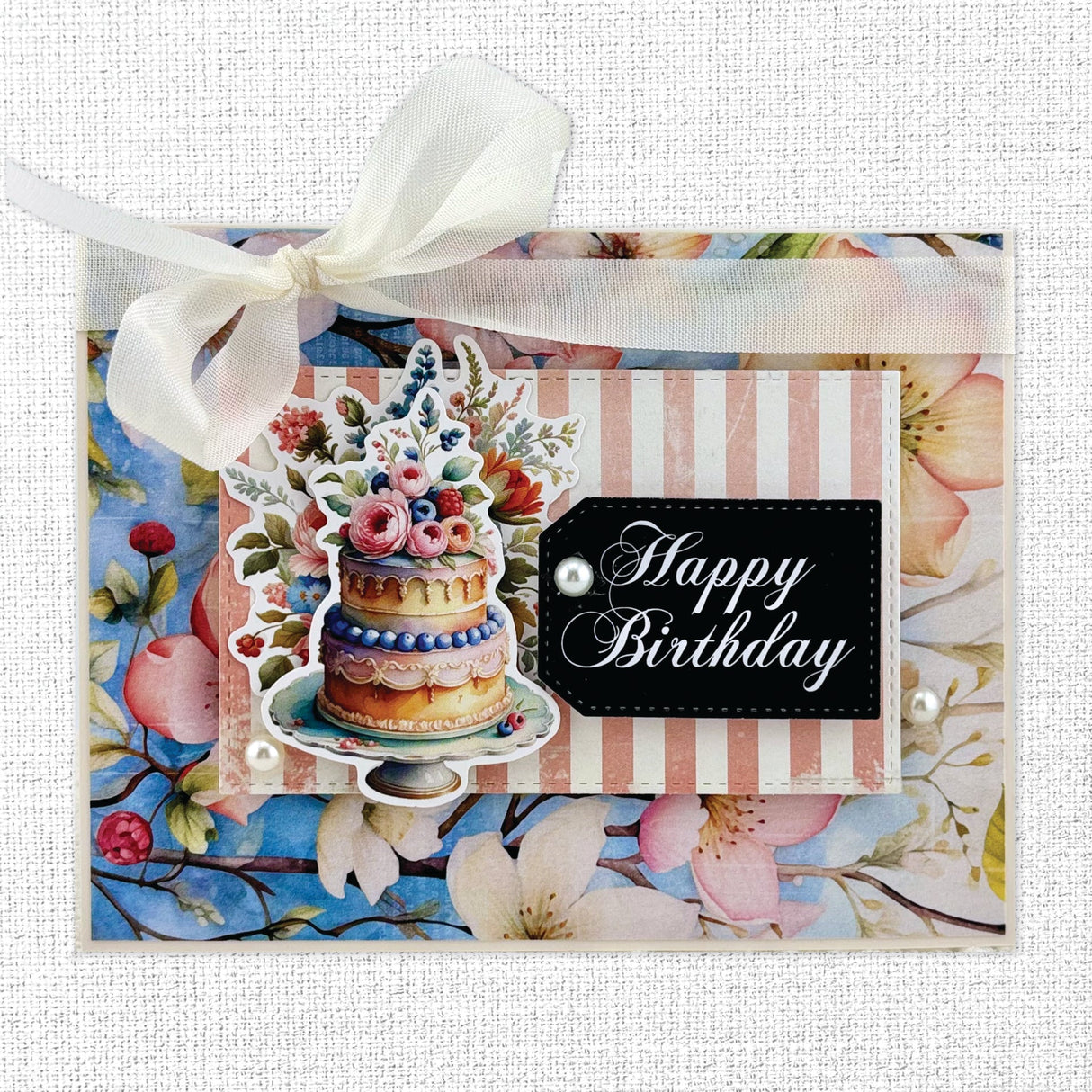 Botanical Blooms Embossed Die Cuts 32055 - Paper Rose Studio