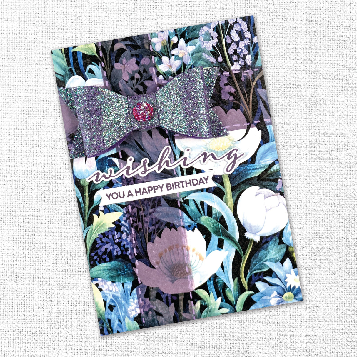 Wishing & Sending Sentiments Metal Cutting Die 34398 - Paper Rose Studio